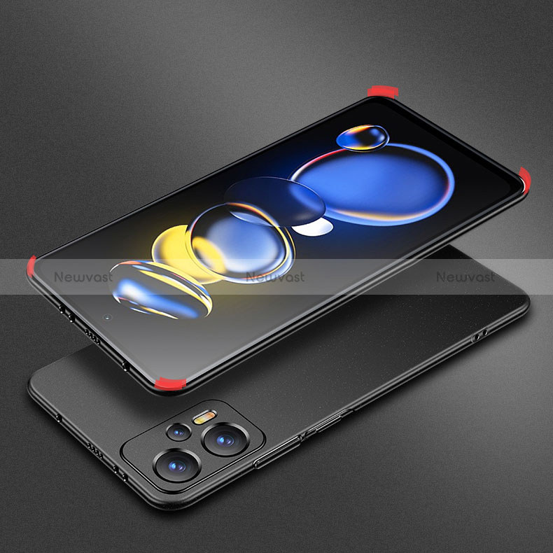 Hard Rigid Plastic Matte Finish Case Back Cover for Xiaomi Redmi Note 11T Pro 5G