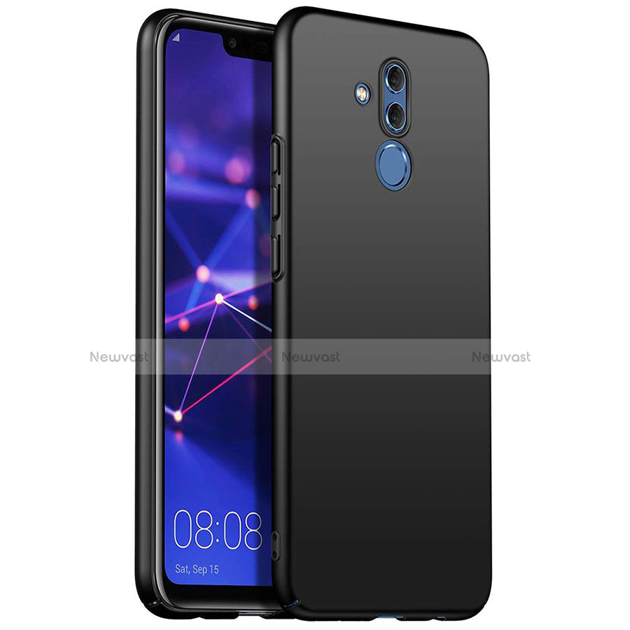 Hard Rigid Plastic Matte Finish Case Back Cover G01 for Huawei Mate 20 Lite Black