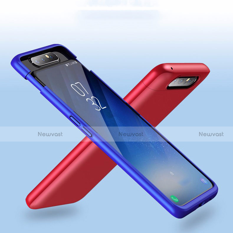 Hard Rigid Plastic Matte Finish Case Back Cover G01 for Samsung Galaxy A80