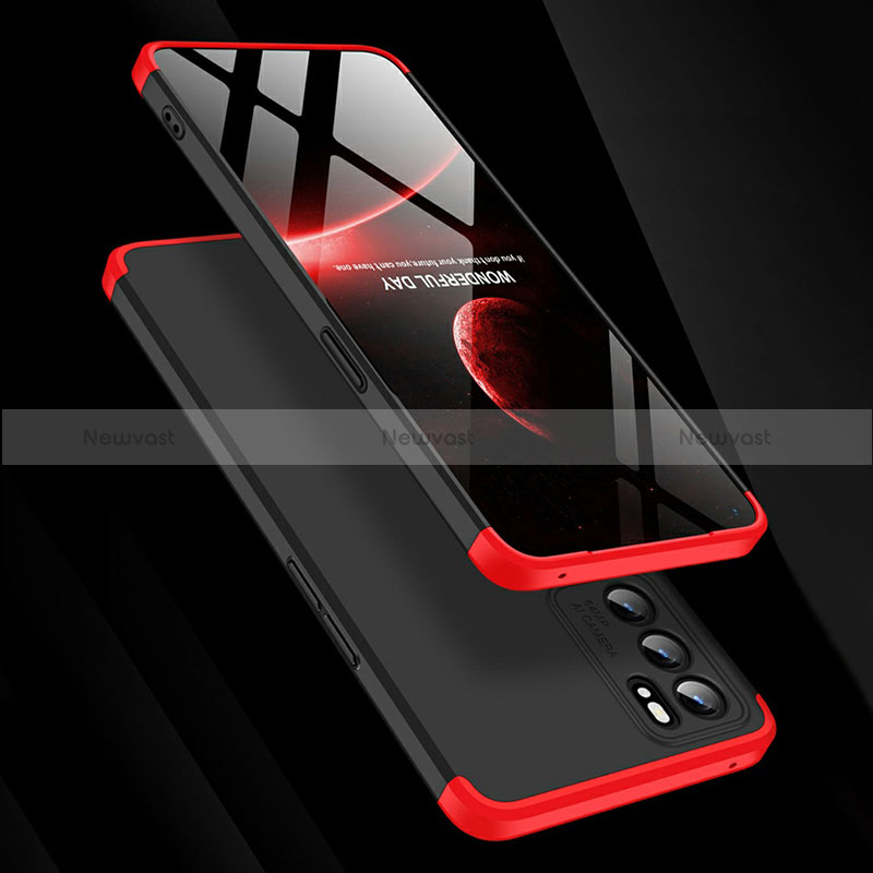 Hard Rigid Plastic Matte Finish Case Back Cover GK1 for Oppo Reno6 Pro 5G India