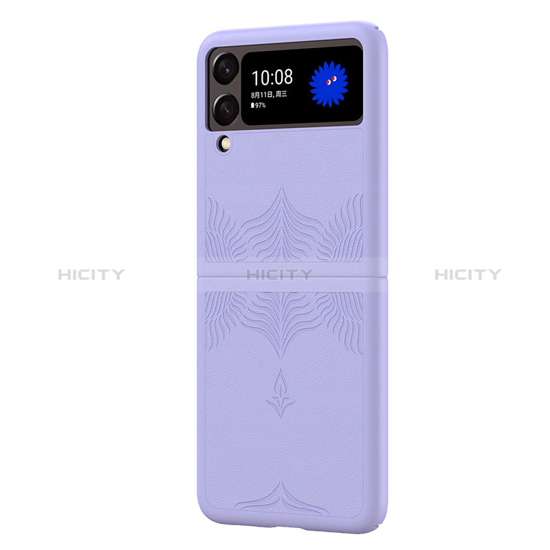 Hard Rigid Plastic Matte Finish Case Back Cover H03 for Samsung Galaxy Z Flip4 5G