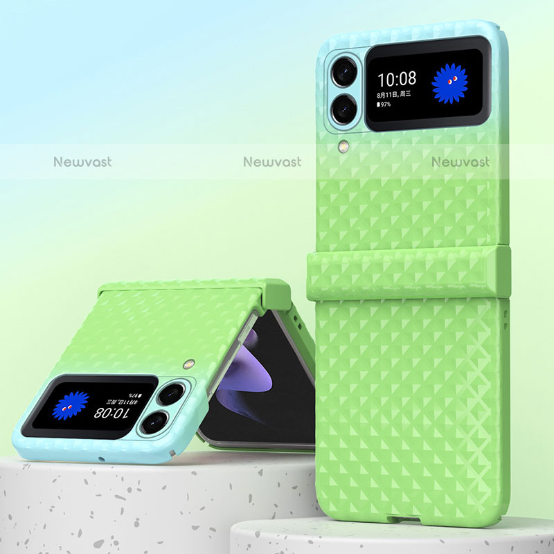 Hard Rigid Plastic Matte Finish Case Back Cover H07 for Samsung Galaxy Z Fold3 5G Green