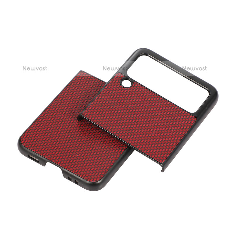 Hard Rigid Plastic Matte Finish Case Back Cover H08 for Samsung Galaxy Z Flip3 5G