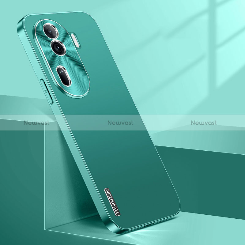 Hard Rigid Plastic Matte Finish Case Back Cover JL1 for Oppo Reno11 Pro 5G Green