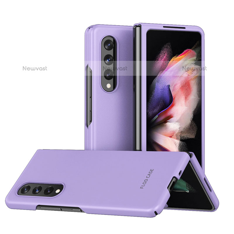 Hard Rigid Plastic Matte Finish Case Back Cover L08 for Samsung Galaxy Z Fold3 5G