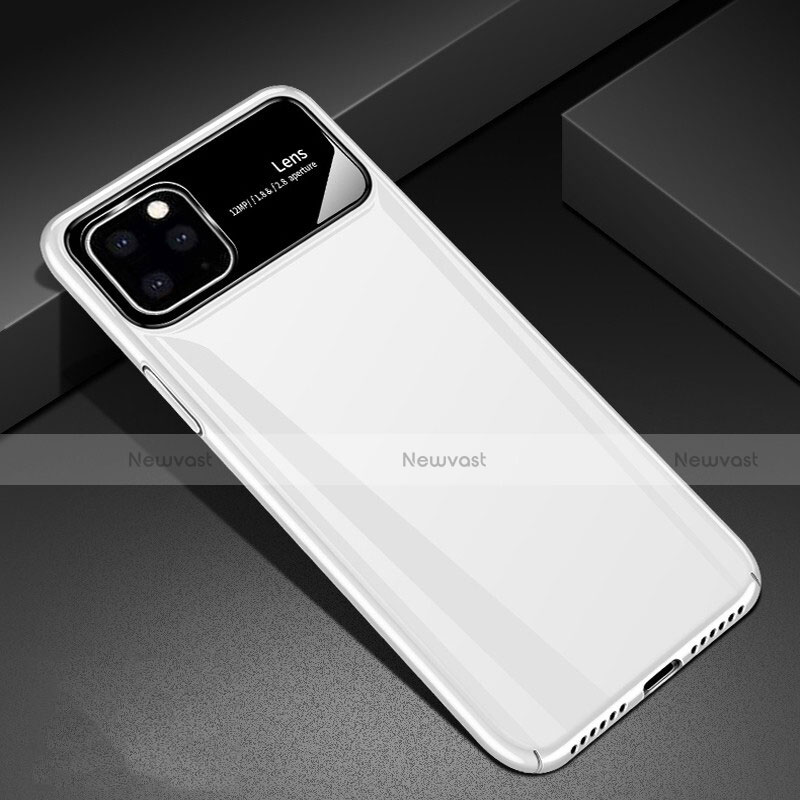 Hard Rigid Plastic Matte Finish Case Back Cover M01 for Apple iPhone 11 Pro White