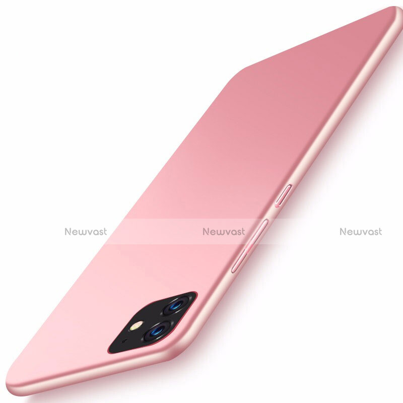 Hard Rigid Plastic Matte Finish Case Back Cover M01 for Apple iPhone 11 Rose Gold