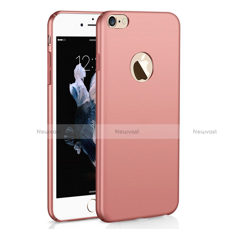 Hard Rigid Plastic Matte Finish Case Back Cover M01 for Apple iPhone 6 Plus Rose Gold