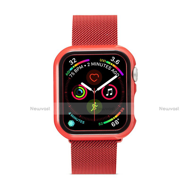 Hard Rigid Plastic Matte Finish Case Back Cover M01 for Apple iWatch 5 44mm