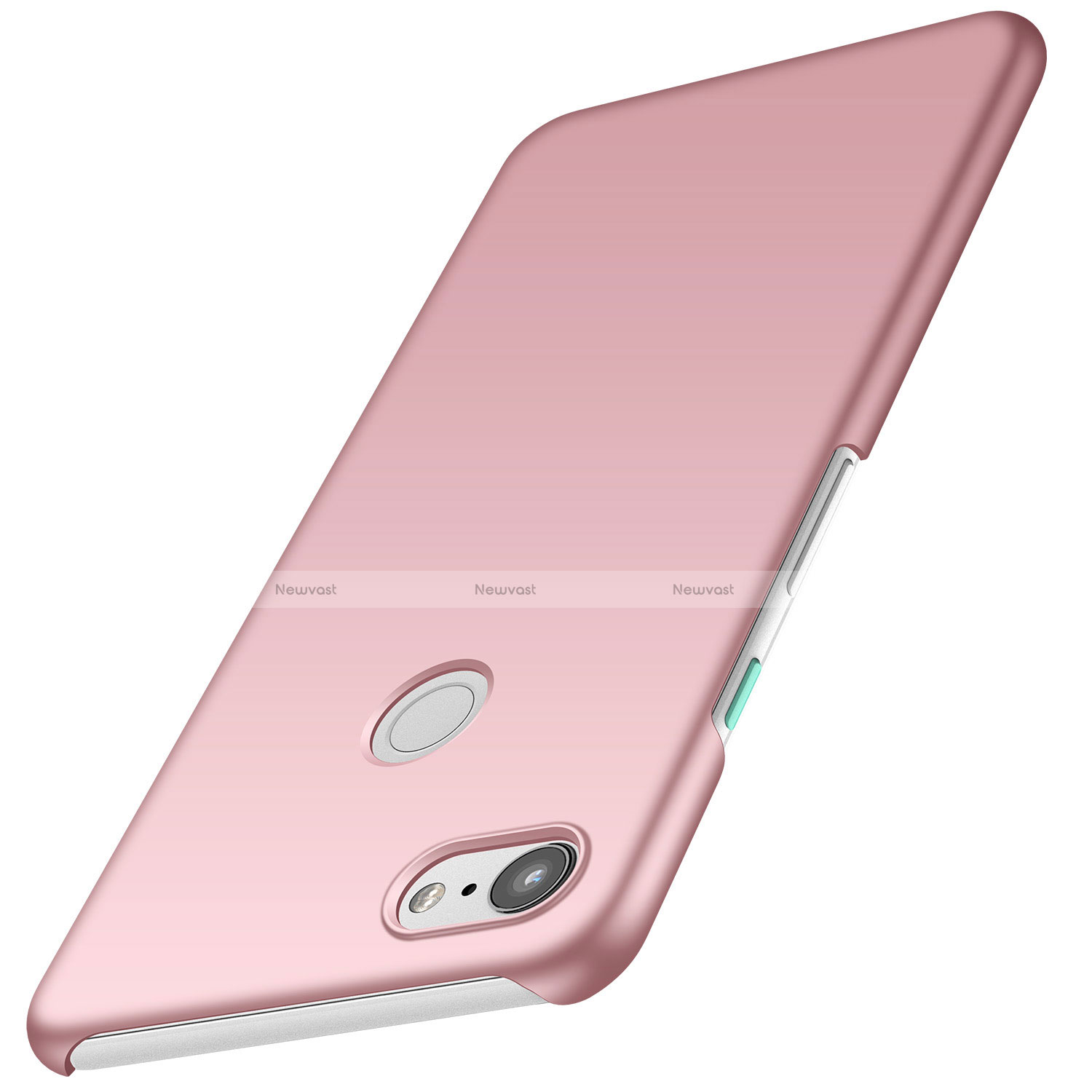 Hard Rigid Plastic Matte Finish Case Back Cover M01 for Google Pixel 3 XL Rose Gold