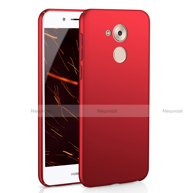 Hard Rigid Plastic Matte Finish Case Back Cover M01 for Huawei Enjoy 6S Red