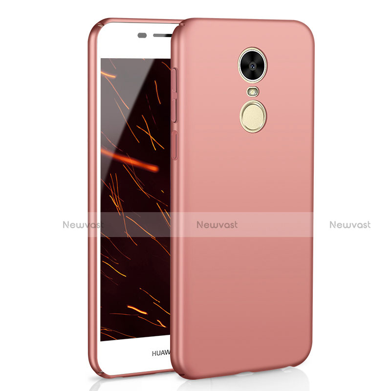 Hard Rigid Plastic Matte Finish Case Back Cover M01 for Huawei Enjoy 6S Rose Gold