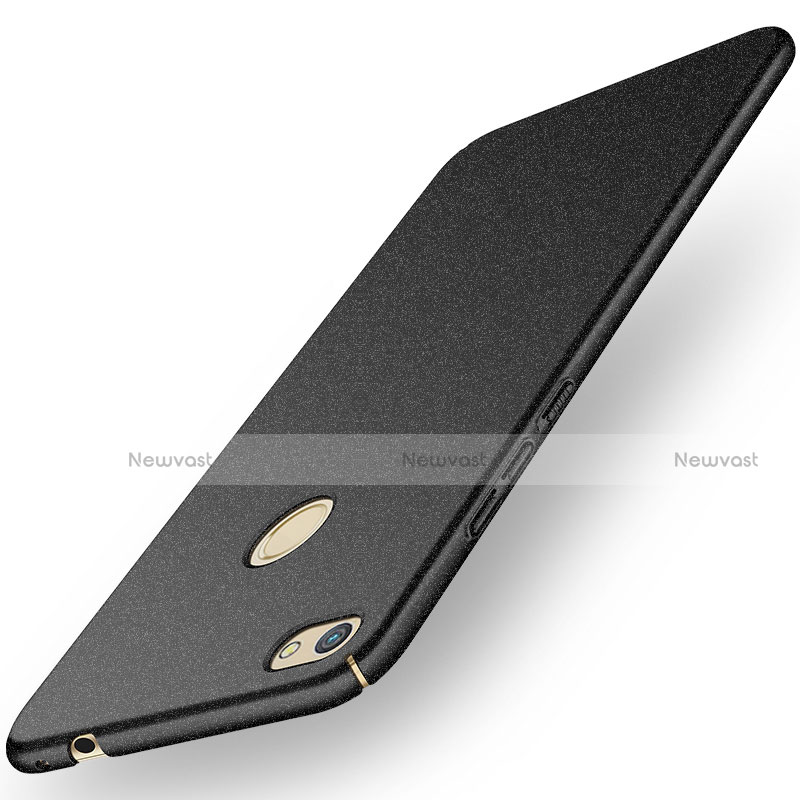 Hard Rigid Plastic Matte Finish Case Back Cover M01 for Huawei Enjoy 7 Black