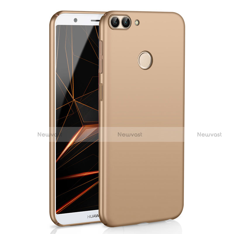 Hard Rigid Plastic Matte Finish Case Back Cover M01 for Huawei Enjoy 7S Gold