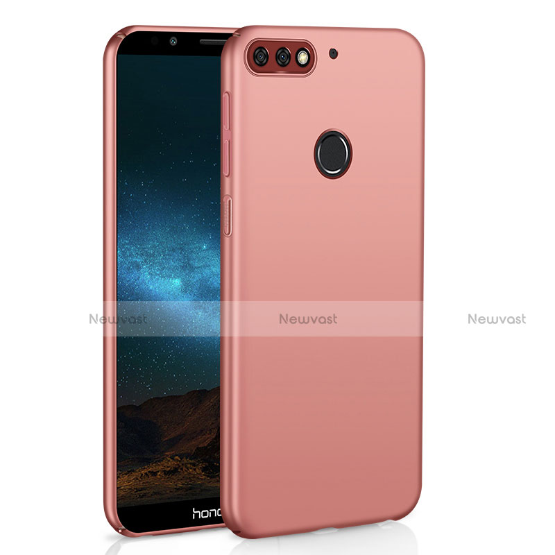 Hard Rigid Plastic Matte Finish Case Back Cover M01 for Huawei Enjoy 8 Rose Gold