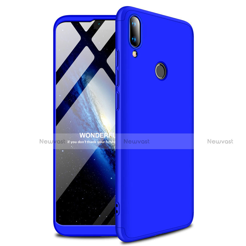 Hard Rigid Plastic Matte Finish Case Back Cover M01 for Huawei Enjoy 9 Plus Blue