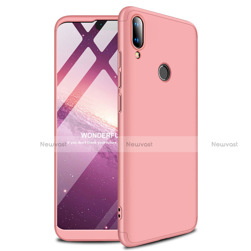 Hard Rigid Plastic Matte Finish Case Back Cover M01 for Huawei Enjoy 9 Plus Rose Gold