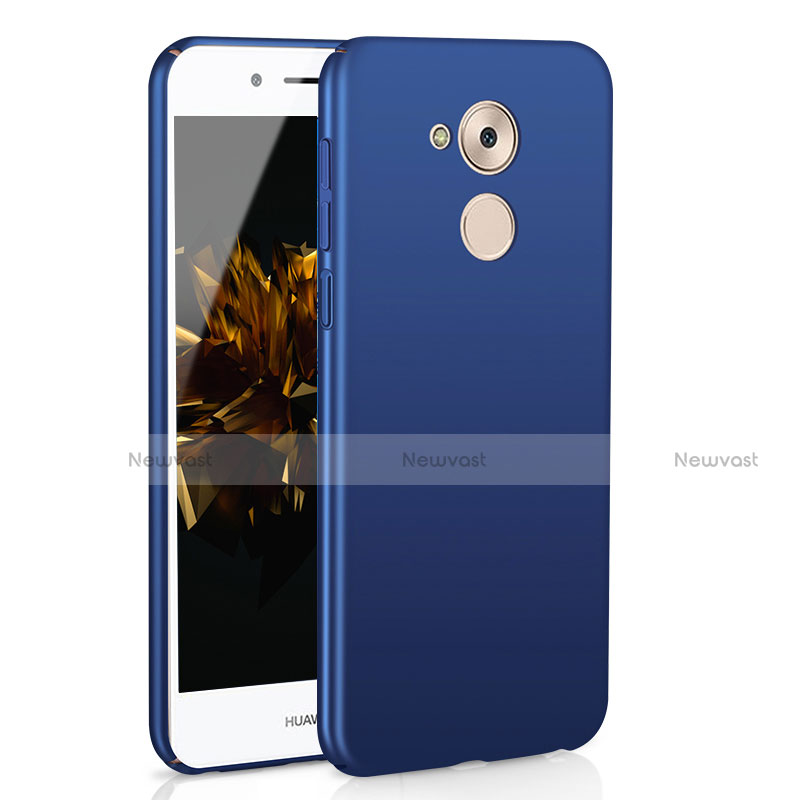 Hard Rigid Plastic Matte Finish Case Back Cover M01 for Huawei Honor 6C Blue