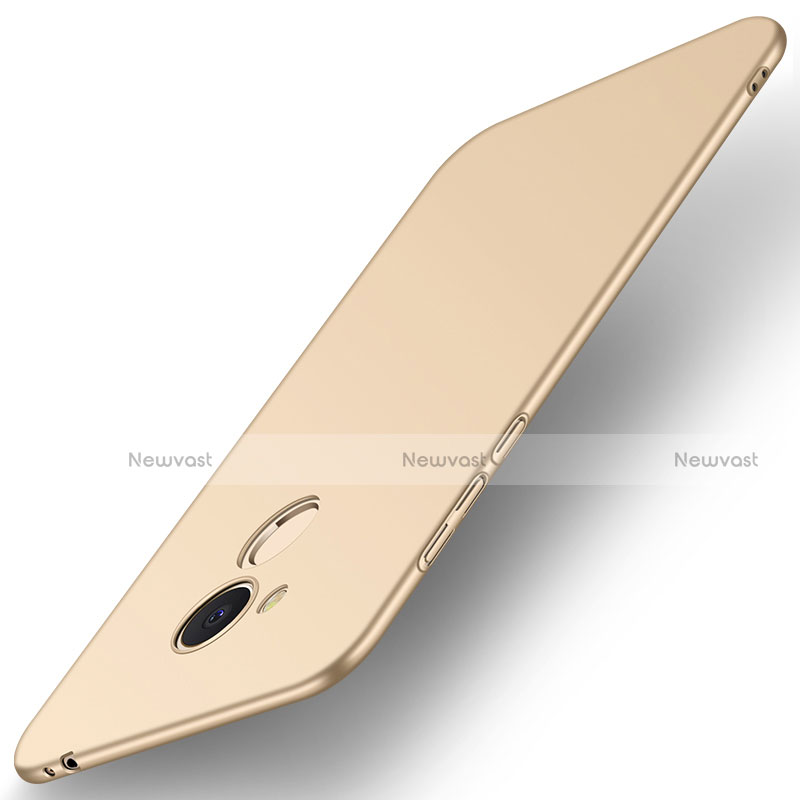 Hard Rigid Plastic Matte Finish Case Back Cover M01 for Huawei Honor 6C Pro Gold