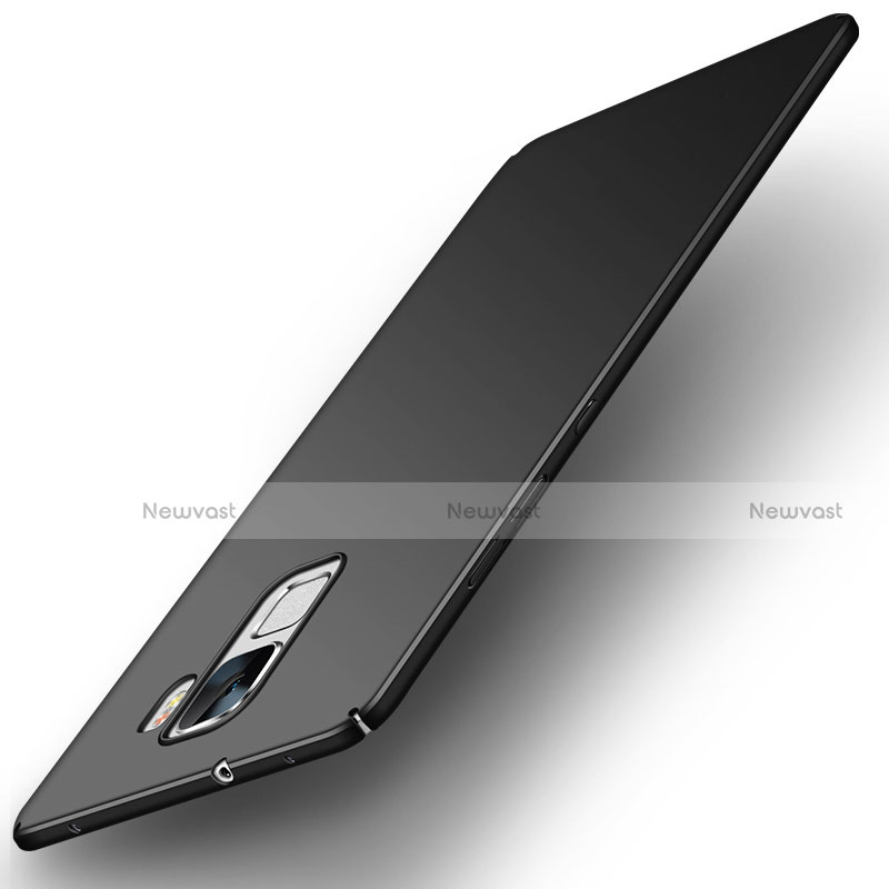 Hard Rigid Plastic Matte Finish Case Back Cover M01 for Huawei Honor 7 Dual SIM Black