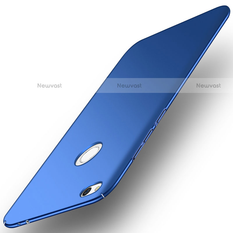 Hard Rigid Plastic Matte Finish Case Back Cover M01 for Huawei Honor 8 Lite Blue