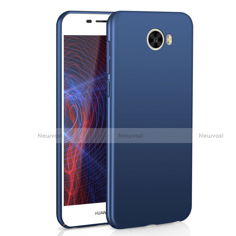 Hard Rigid Plastic Matte Finish Case Back Cover M01 for Huawei Honor Play 5 Blue