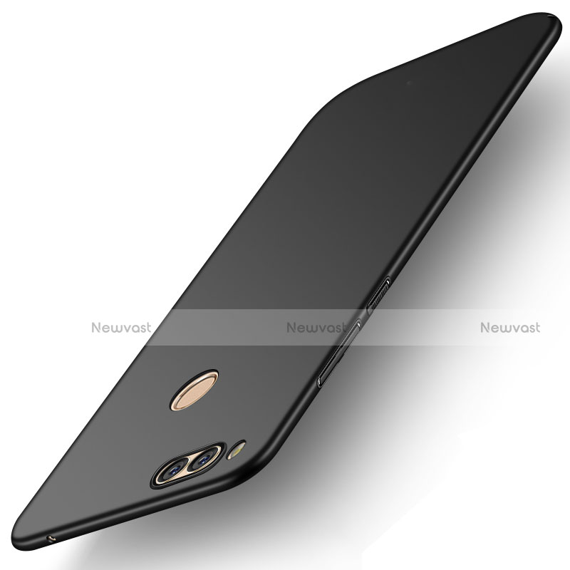 Hard Rigid Plastic Matte Finish Case Back Cover M01 for Huawei Honor Play 7X Black