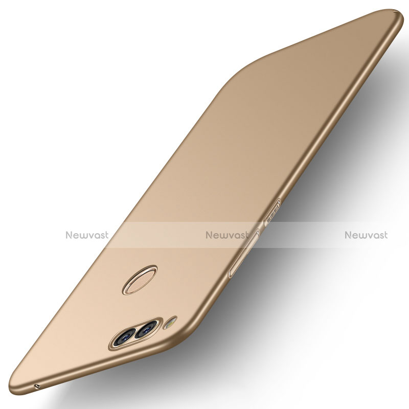 Hard Rigid Plastic Matte Finish Case Back Cover M01 for Huawei Honor Play 7X Gold