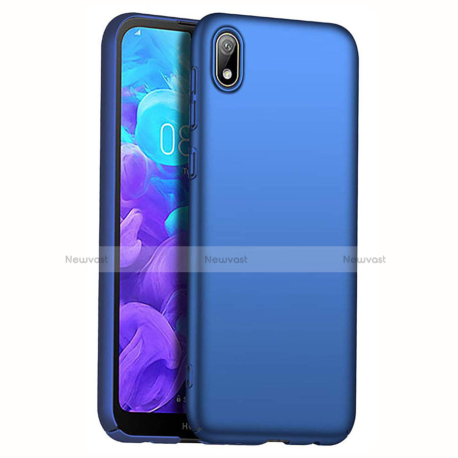 Hard Rigid Plastic Matte Finish Case Back Cover M01 for Huawei Honor Play 8 Blue