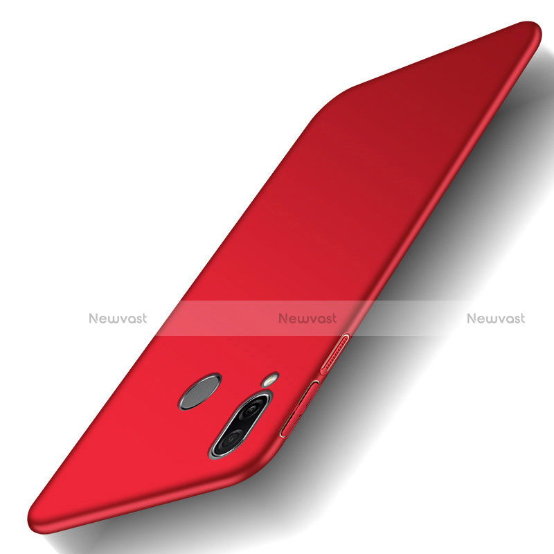 Hard Rigid Plastic Matte Finish Case Back Cover M01 for Huawei Honor Play Red