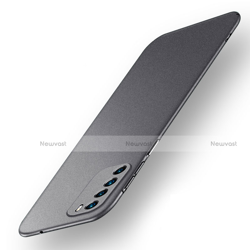 Hard Rigid Plastic Matte Finish Case Back Cover M01 for Huawei Honor Play4 5G Gray