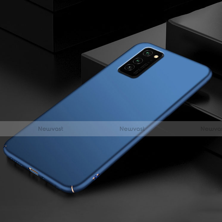 Hard Rigid Plastic Matte Finish Case Back Cover M01 for Huawei Honor V30 5G Blue