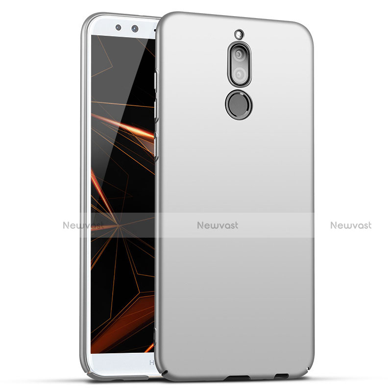 Hard Rigid Plastic Matte Finish Case Back Cover M01 for Huawei Maimang 6 Silver