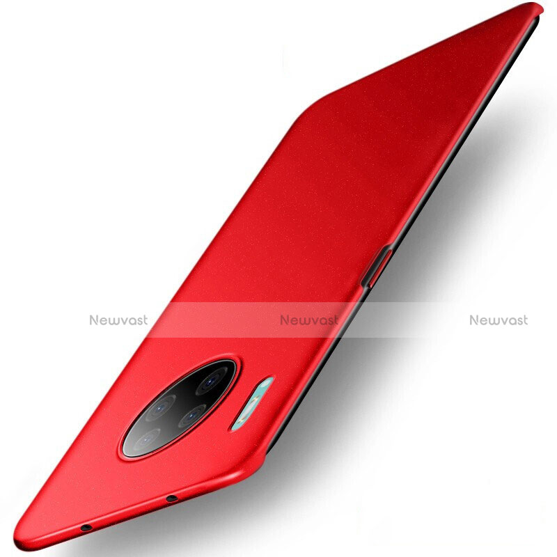Hard Rigid Plastic Matte Finish Case Back Cover M01 for Huawei Mate 30 5G Red