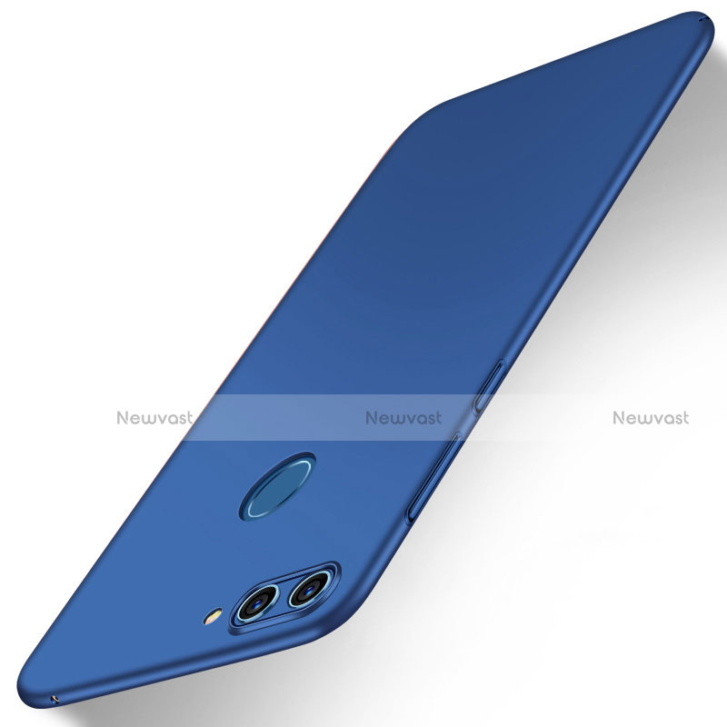 Hard Rigid Plastic Matte Finish Case Back Cover M01 for Huawei Nova 2 Blue