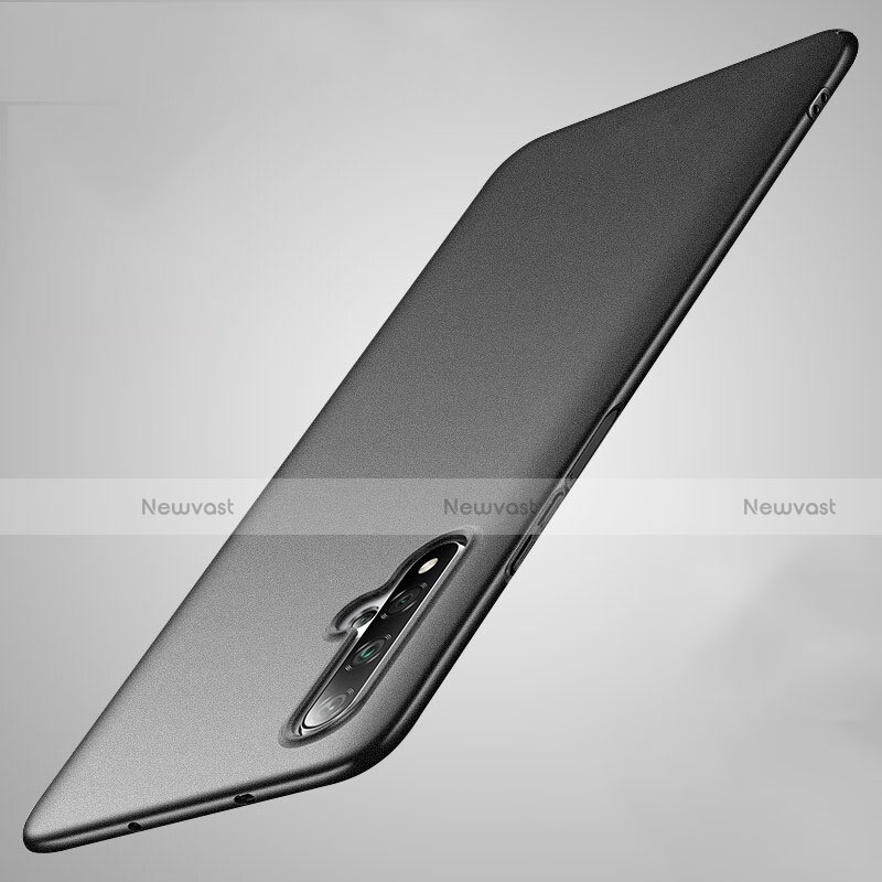 Hard Rigid Plastic Matte Finish Case Back Cover M01 for Huawei Nova 5 Black