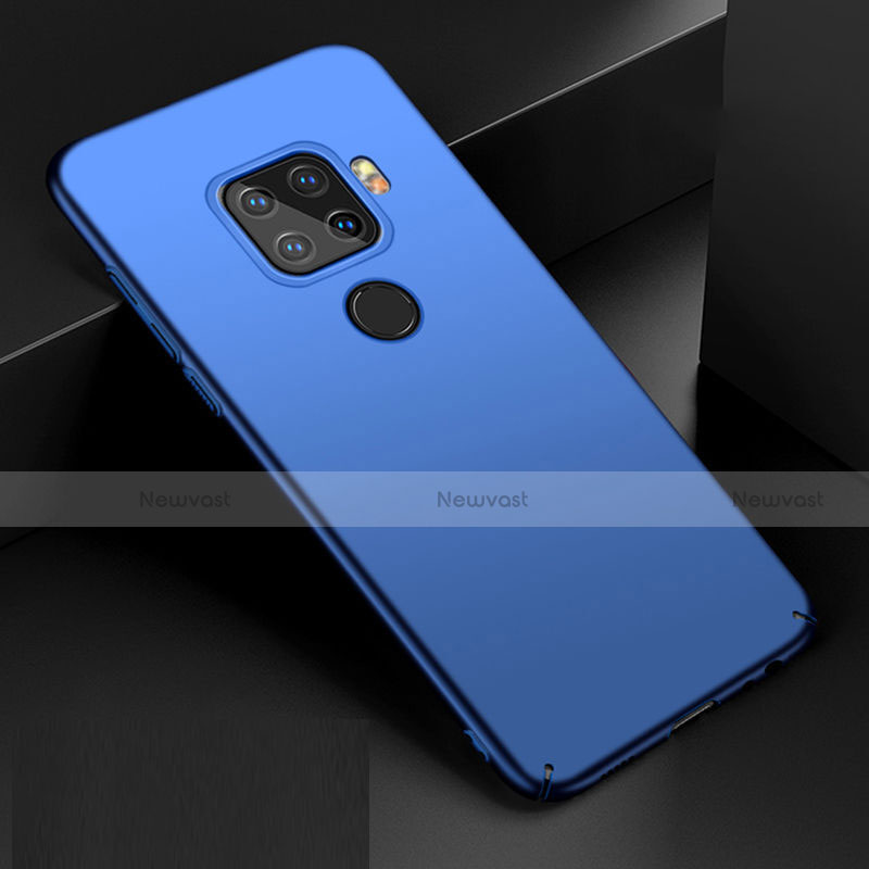 Hard Rigid Plastic Matte Finish Case Back Cover M01 for Huawei Nova 5i Pro Blue