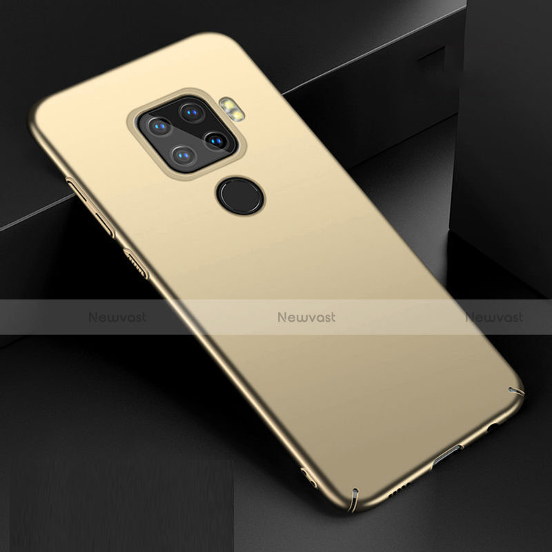 Hard Rigid Plastic Matte Finish Case Back Cover M01 for Huawei Nova 5i Pro Gold