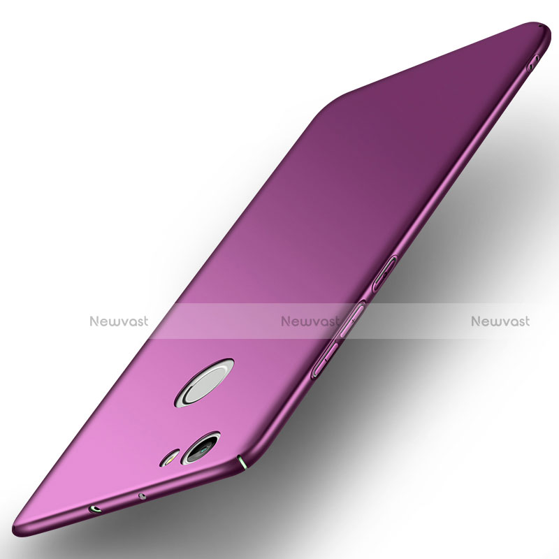 Hard Rigid Plastic Matte Finish Case Back Cover M01 for Huawei Nova Purple