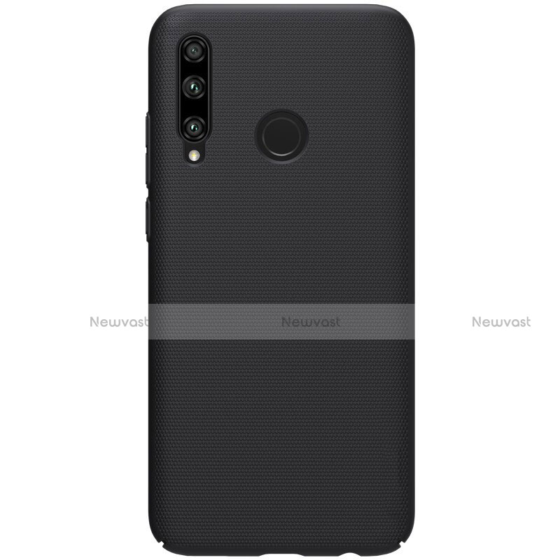 Hard Rigid Plastic Matte Finish Case Back Cover M01 for Huawei P Smart+ Plus (2019) Black