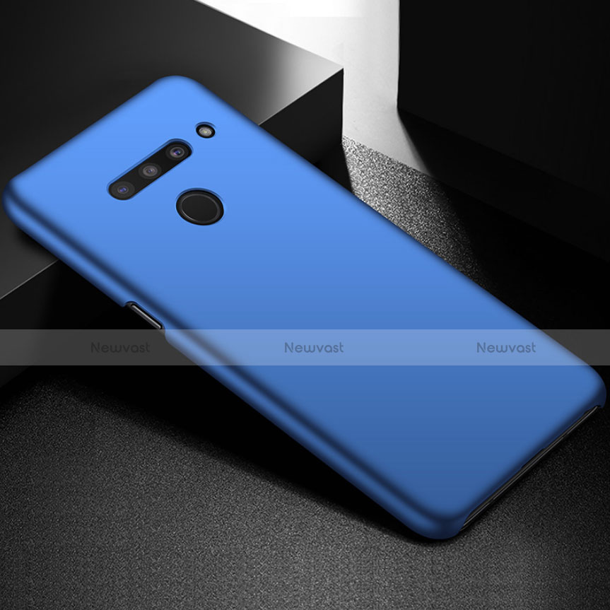 Hard Rigid Plastic Matte Finish Case Back Cover M01 for LG V50 ThinQ 5G Blue