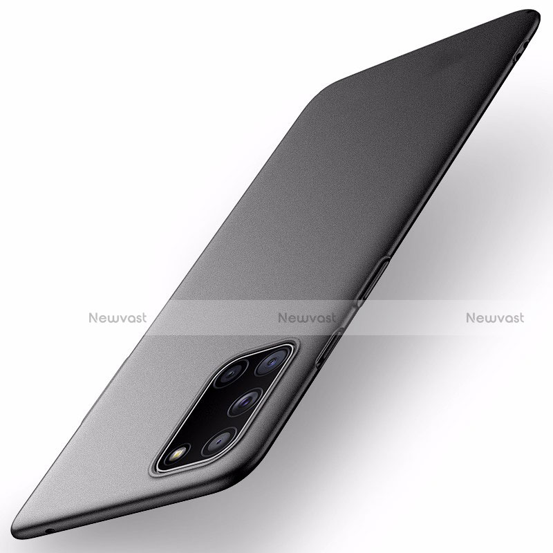 Hard Rigid Plastic Matte Finish Case Back Cover M01 for OnePlus 8T 5G Black