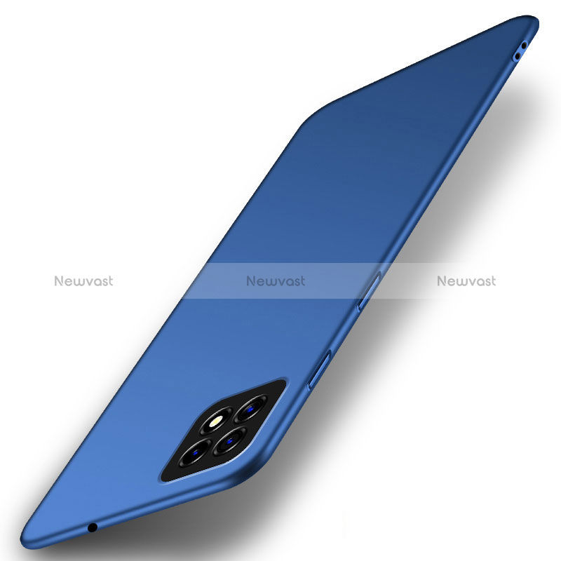Hard Rigid Plastic Matte Finish Case Back Cover M01 for Oppo A53 5G Blue