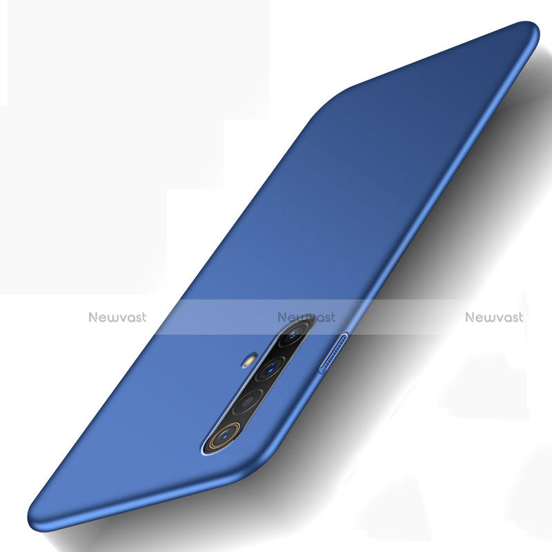 Hard Rigid Plastic Matte Finish Case Back Cover M01 for Realme X50 5G Blue