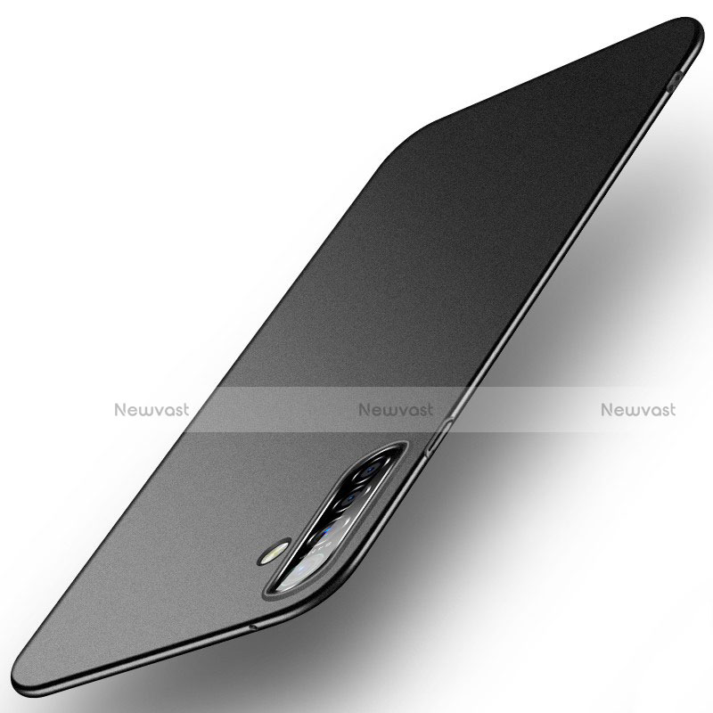 Hard Rigid Plastic Matte Finish Case Back Cover M01 for Realme XT Black