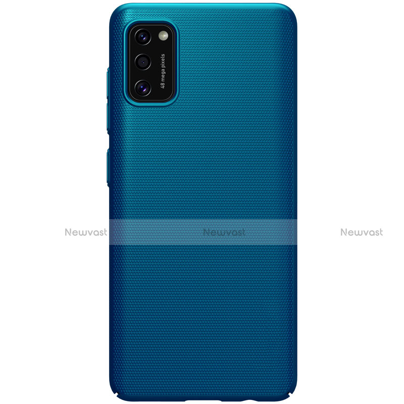 Hard Rigid Plastic Matte Finish Case Back Cover M01 for Samsung Galaxy A41 Blue