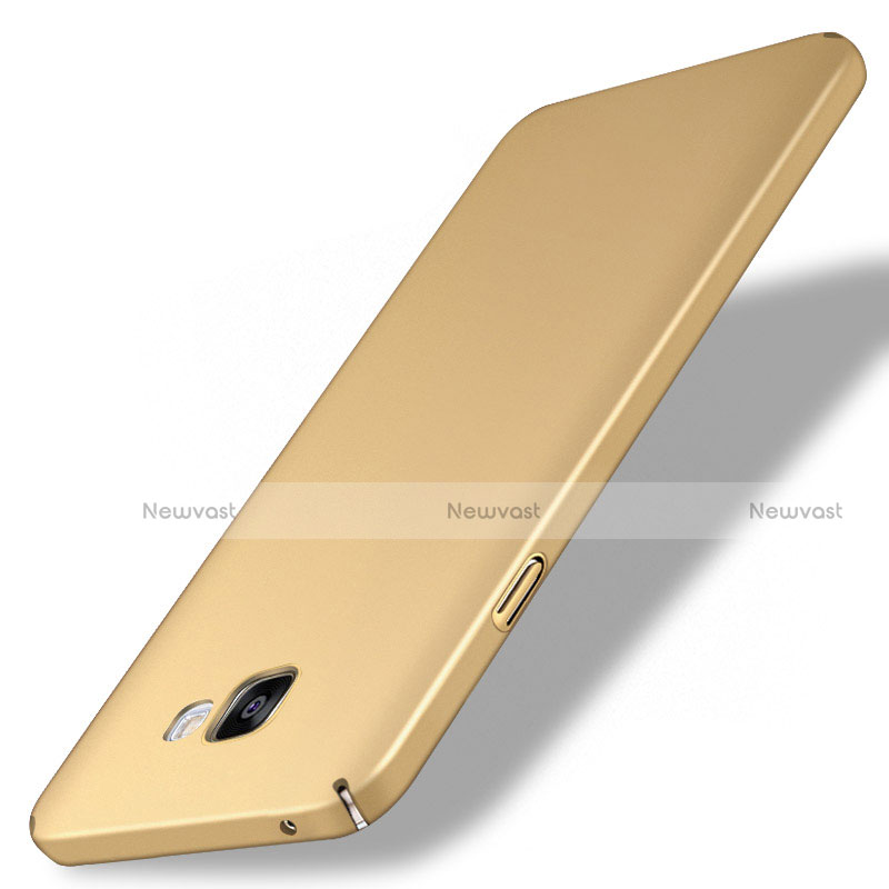 Hard Rigid Plastic Matte Finish Case Back Cover M01 for Samsung Galaxy A7 (2016) A7100 Gold