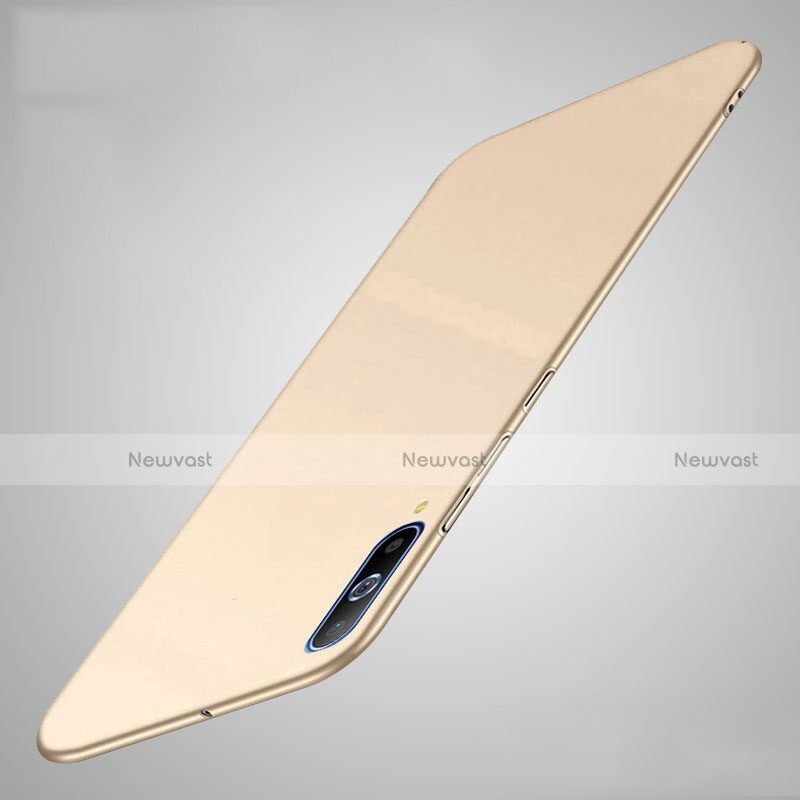 Hard Rigid Plastic Matte Finish Case Back Cover M01 for Samsung Galaxy A70S Gold