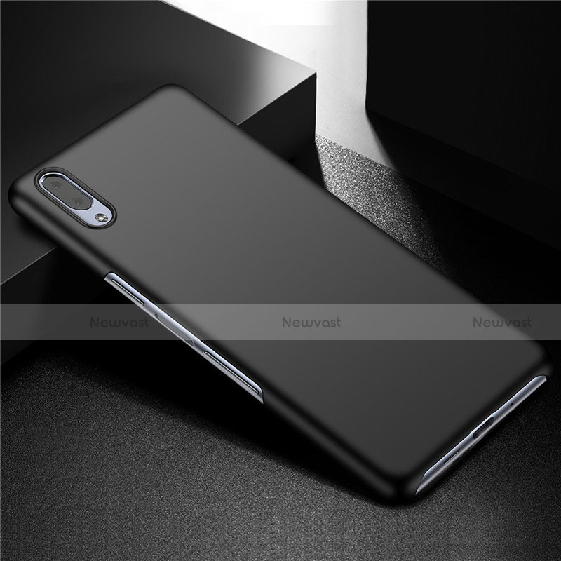 Hard Rigid Plastic Matte Finish Case Back Cover M01 for Sony Xperia L3 Black