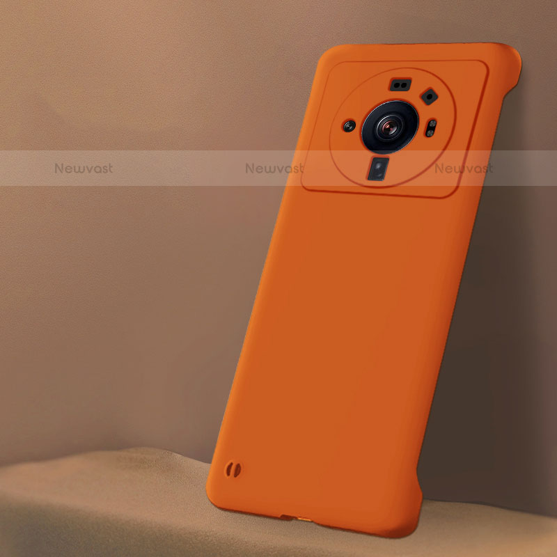 Hard Rigid Plastic Matte Finish Case Back Cover M01 for Xiaomi Mi 12S Ultra 5G Orange